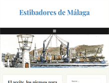 Tablet Screenshot of estibadoresdemalaga.com